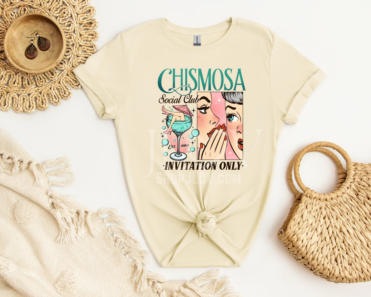 Chismosa Social Club Invitation Only T-Shirt