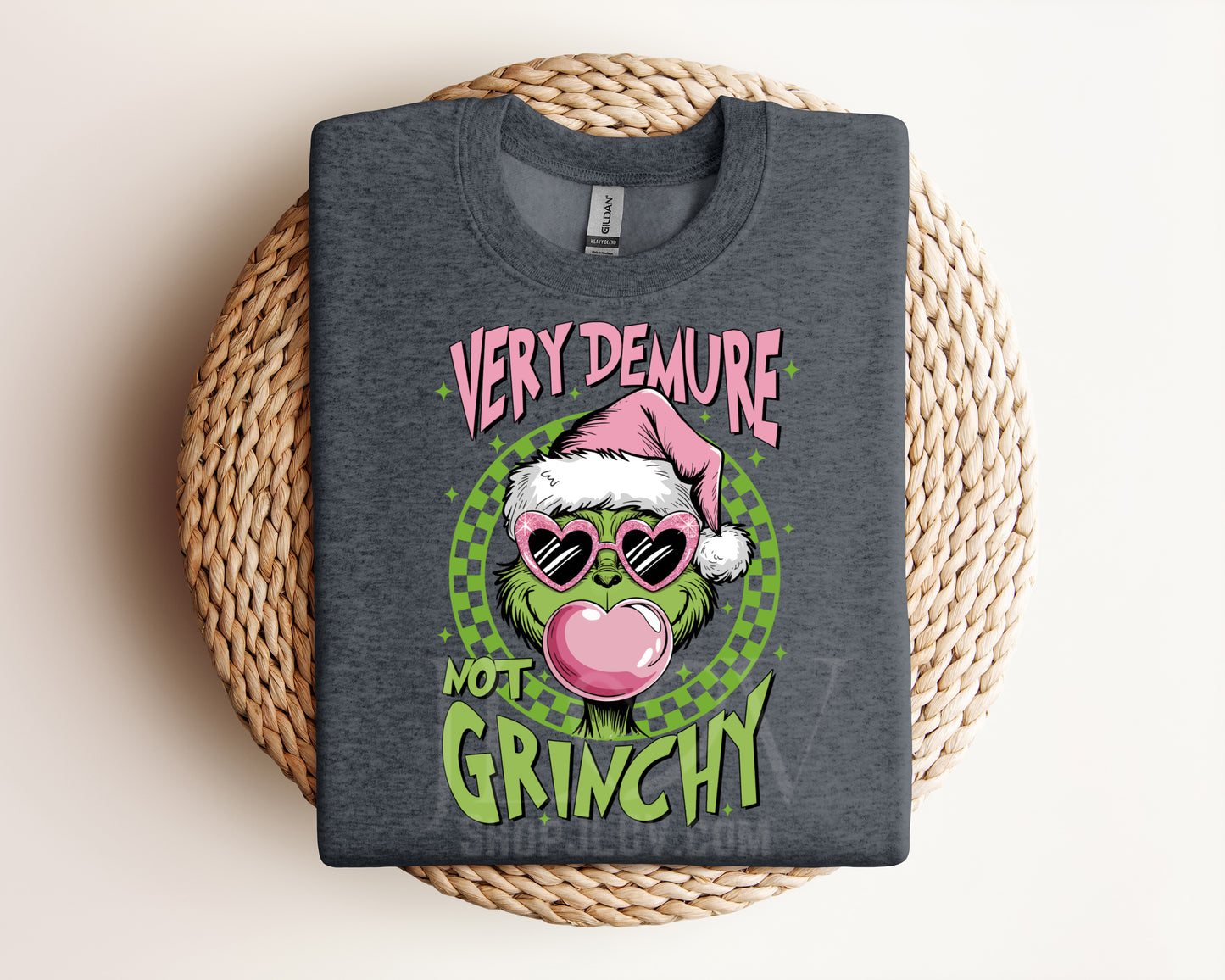 Very Demure Not Grinchy Sweater