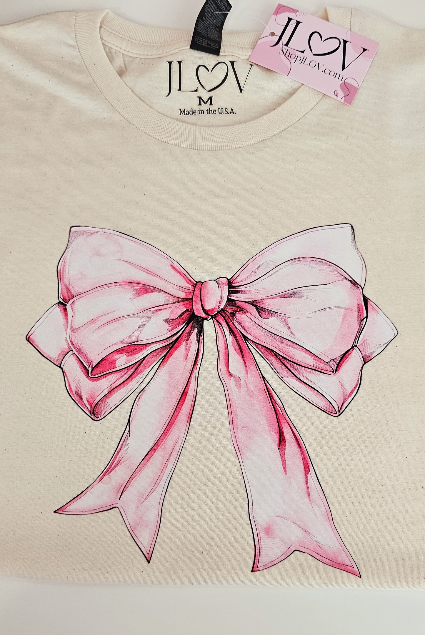 Moño Coquette T-Shirt 🎀