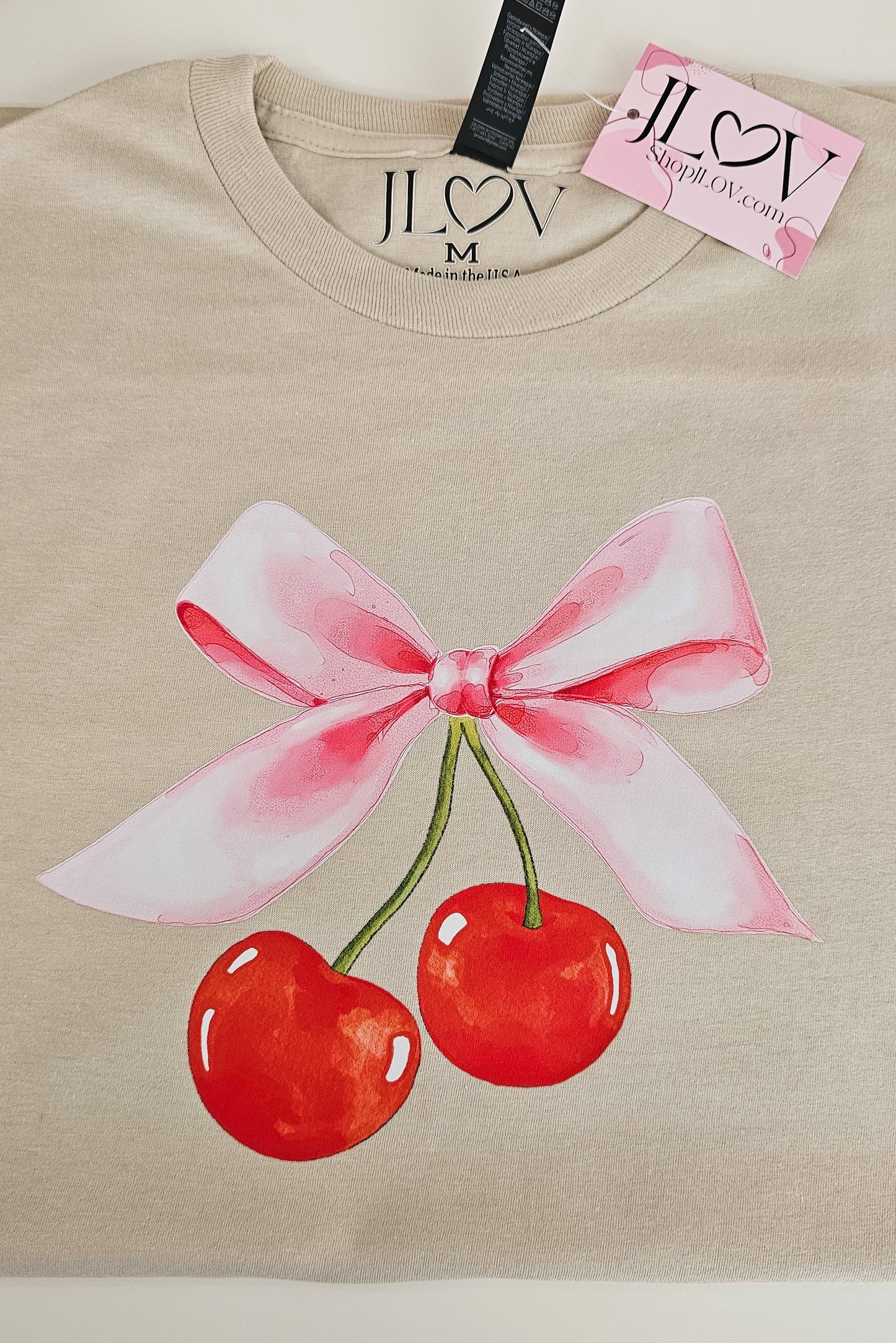 Moño Cherry T-Shirt 🍒