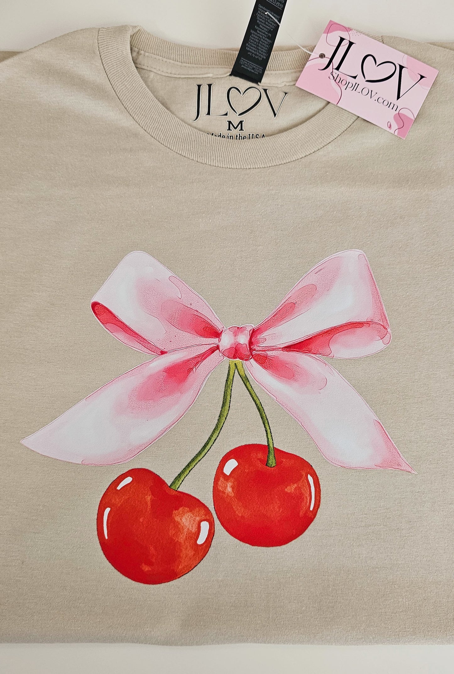 Moño Cherry T-Shirt 🍒