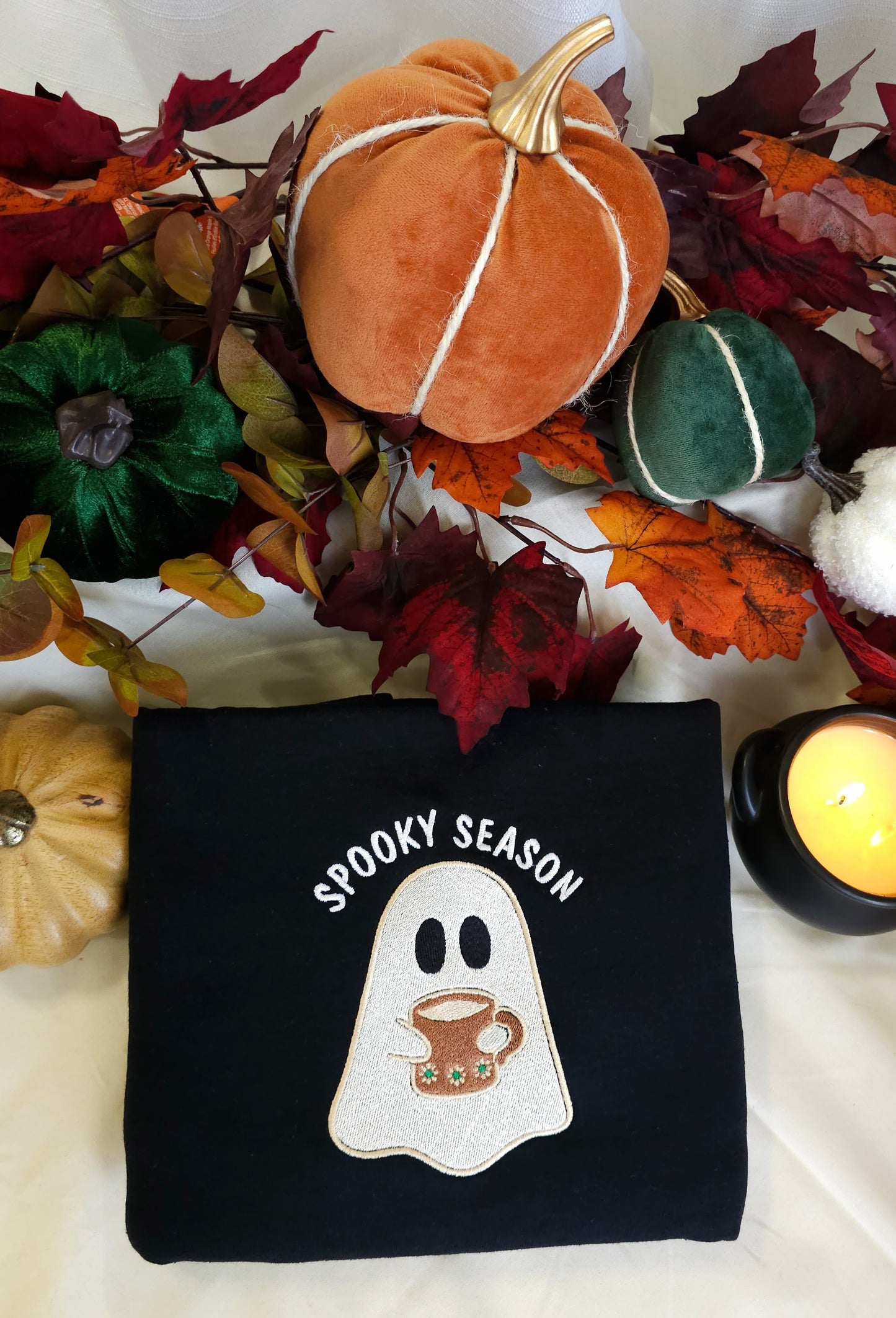 Spooky Ghost / Sudadera Borda