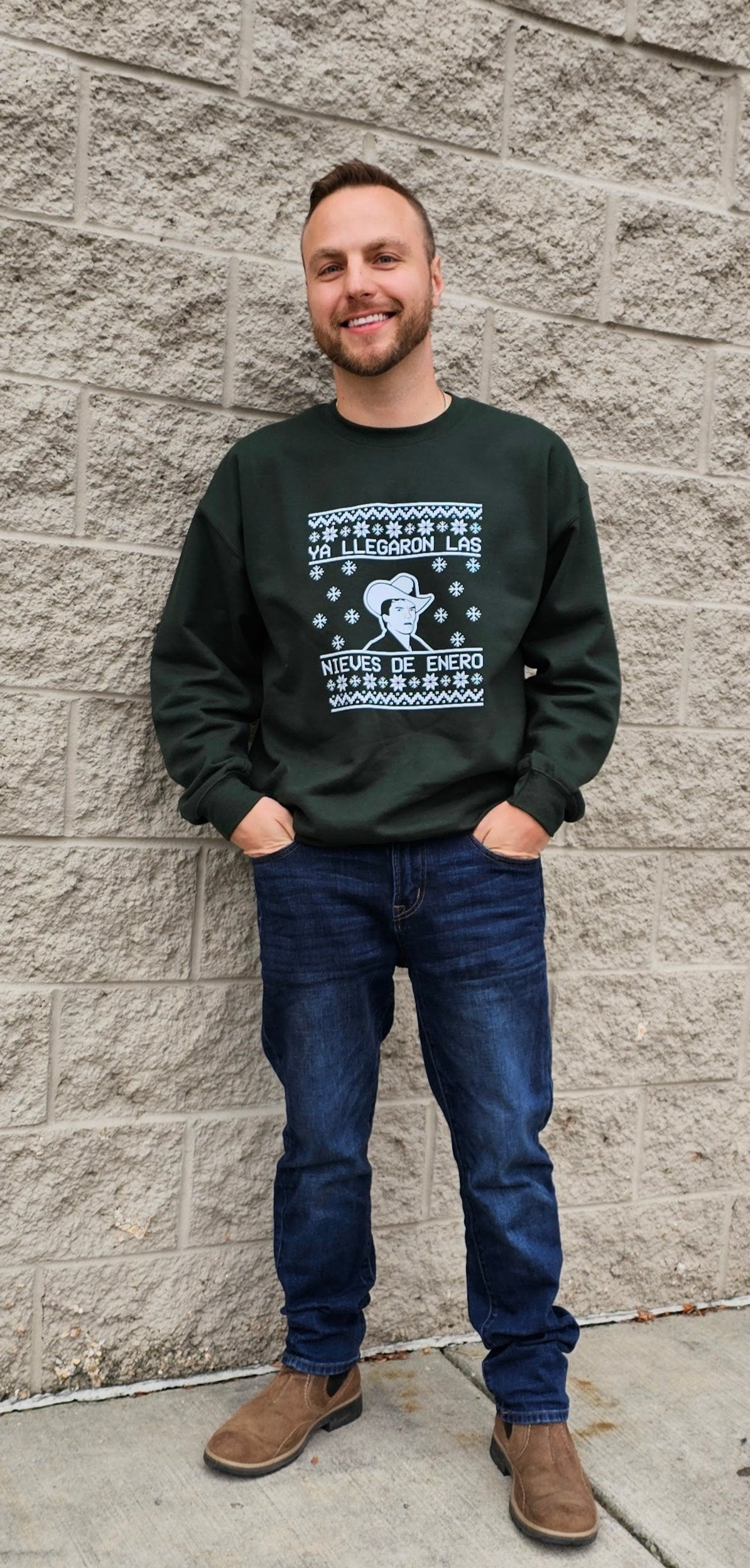 Sudadera YA LLEGARON LAS NIEVES DE ENERO