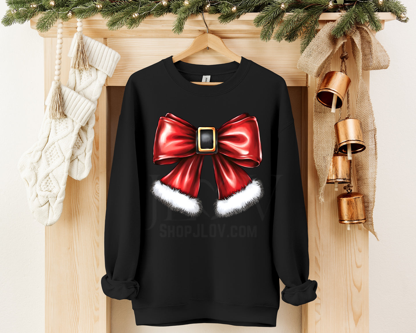 Christmas Bow Sweater