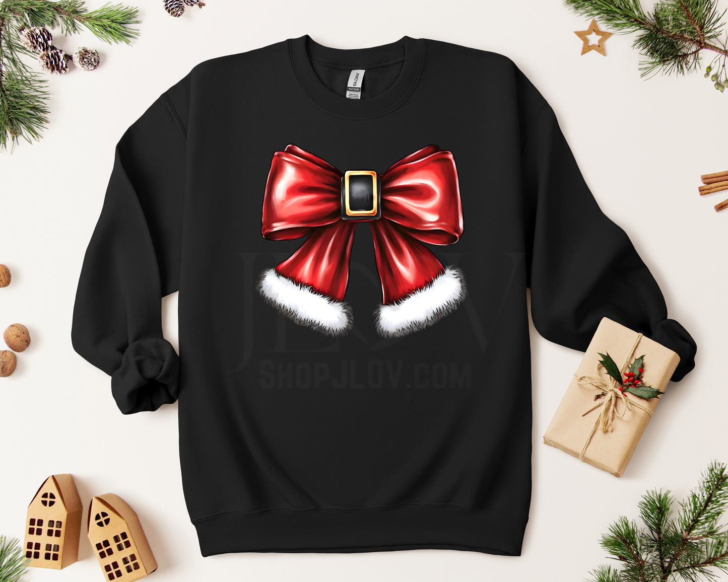 Christmas Bow Sweater