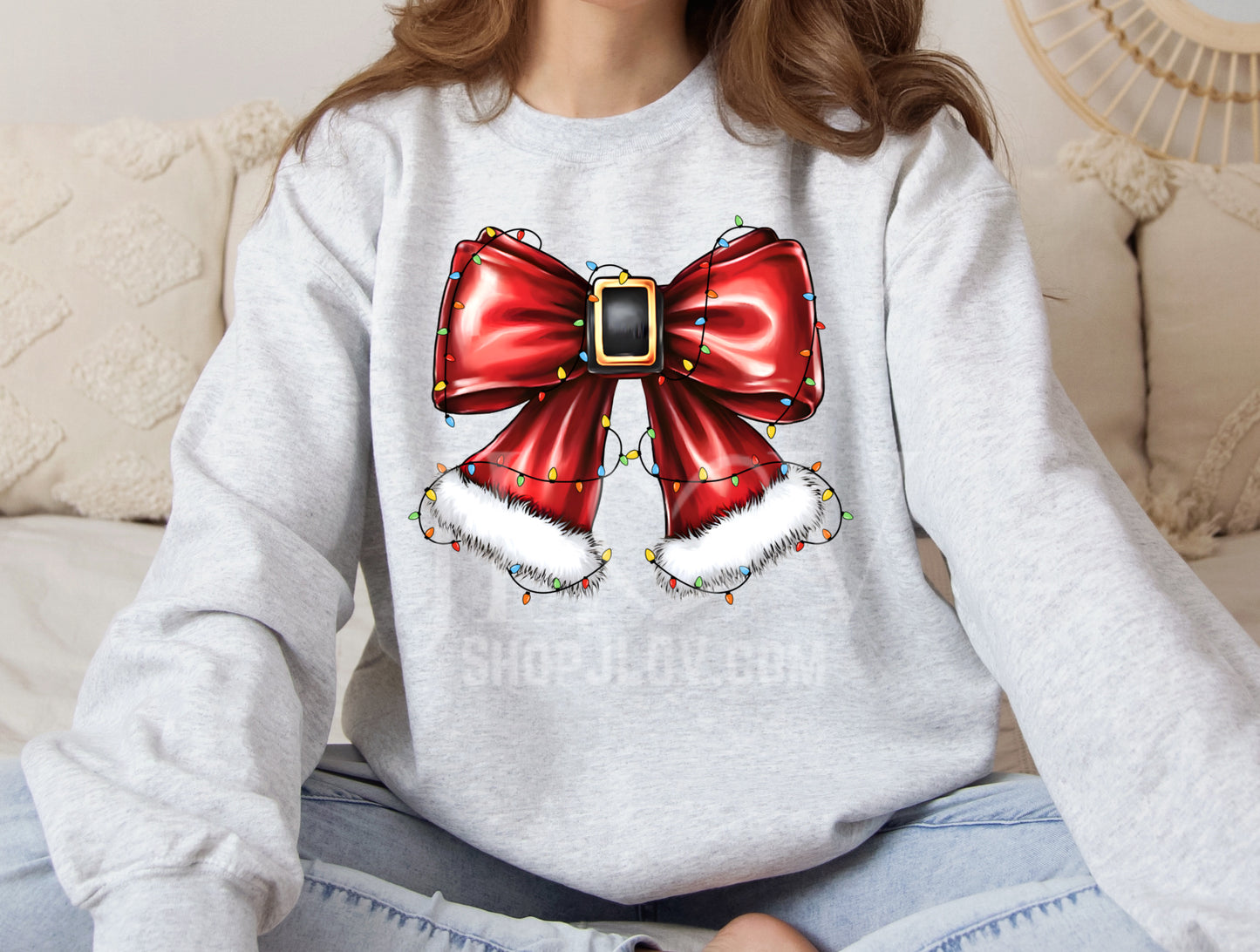 Christmas Bow Sweater