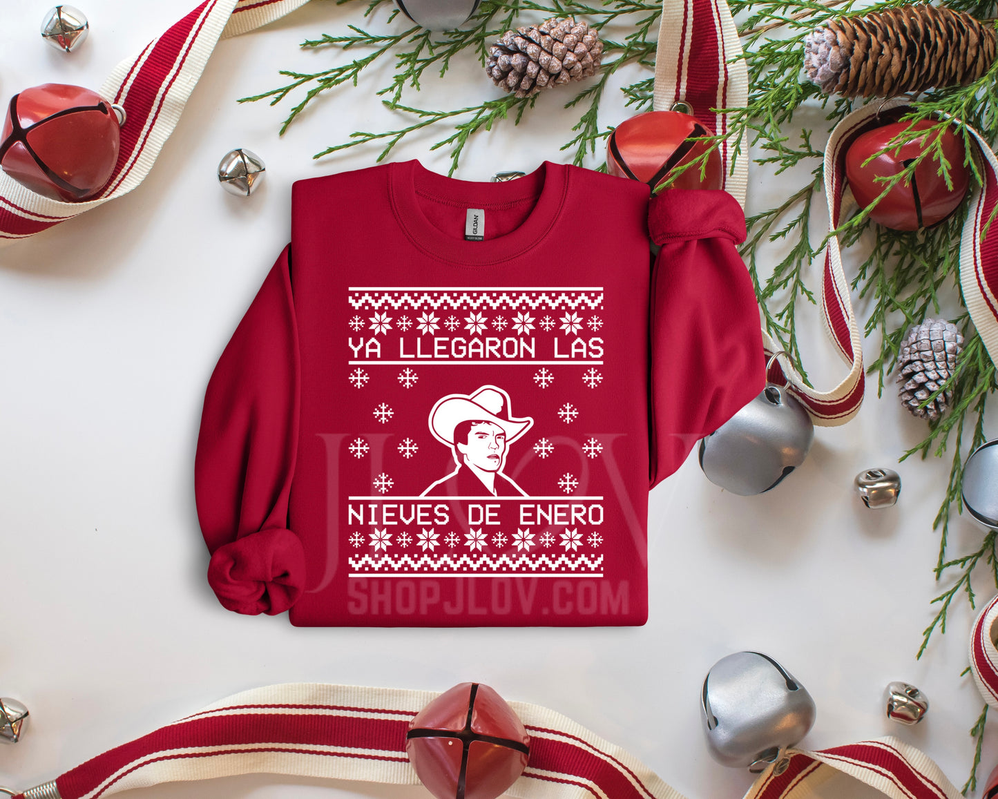 Sudadera YA LLEGARON LAS NIEVES DE ENERO