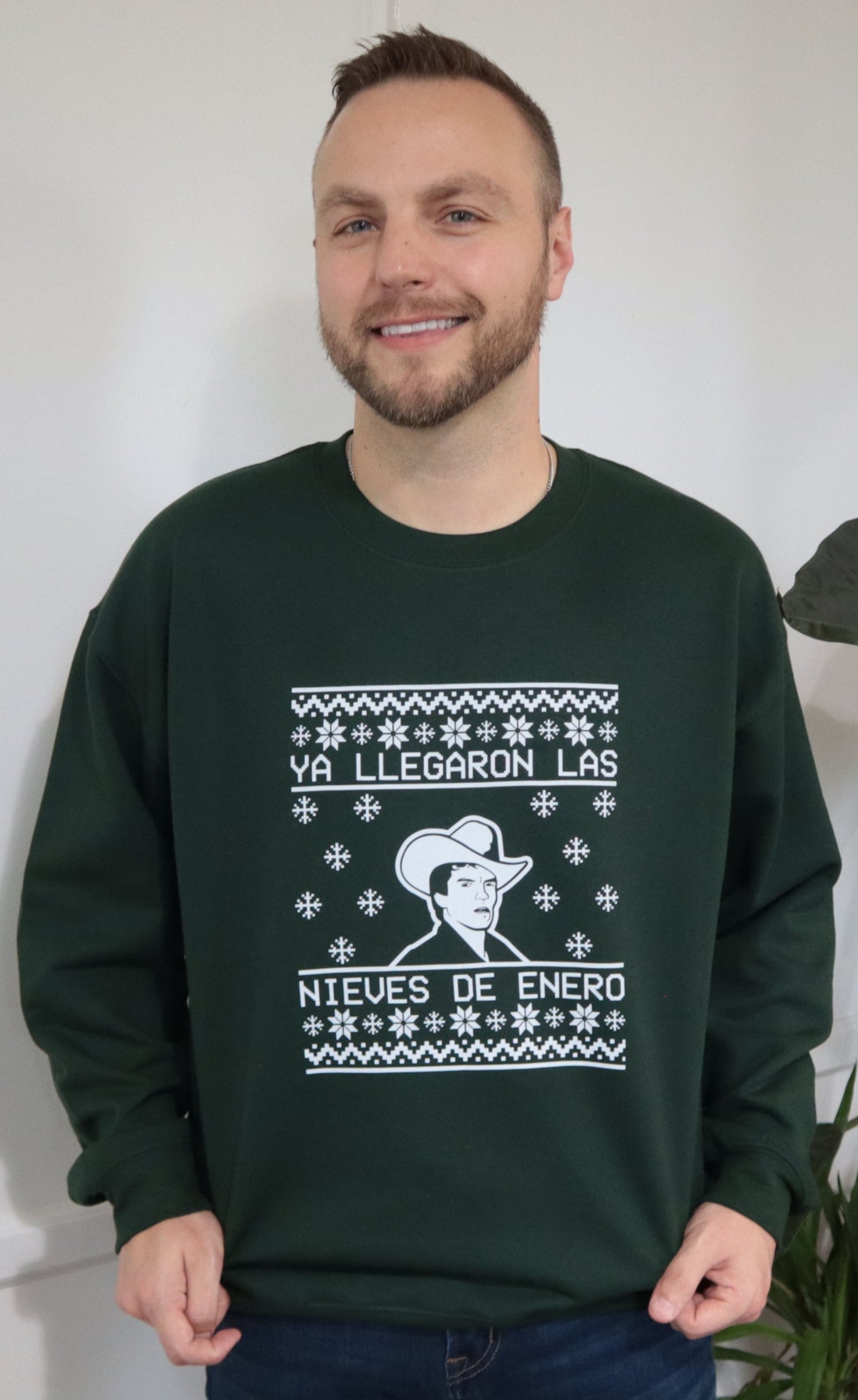Sudadera YA LLEGARON LAS NIEVES DE ENERO