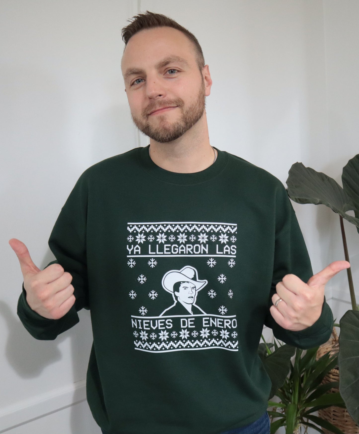 Sudadera YA LLEGARON LAS NIEVES DE ENERO