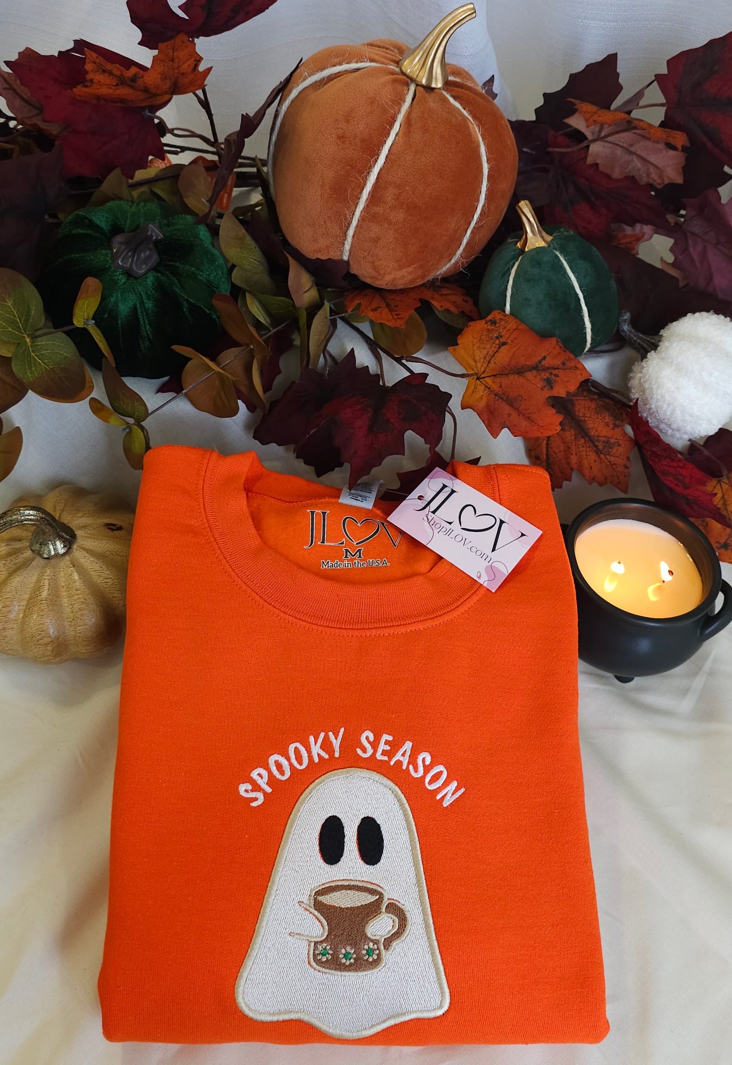 Spooky Ghost / Sudadera Borda