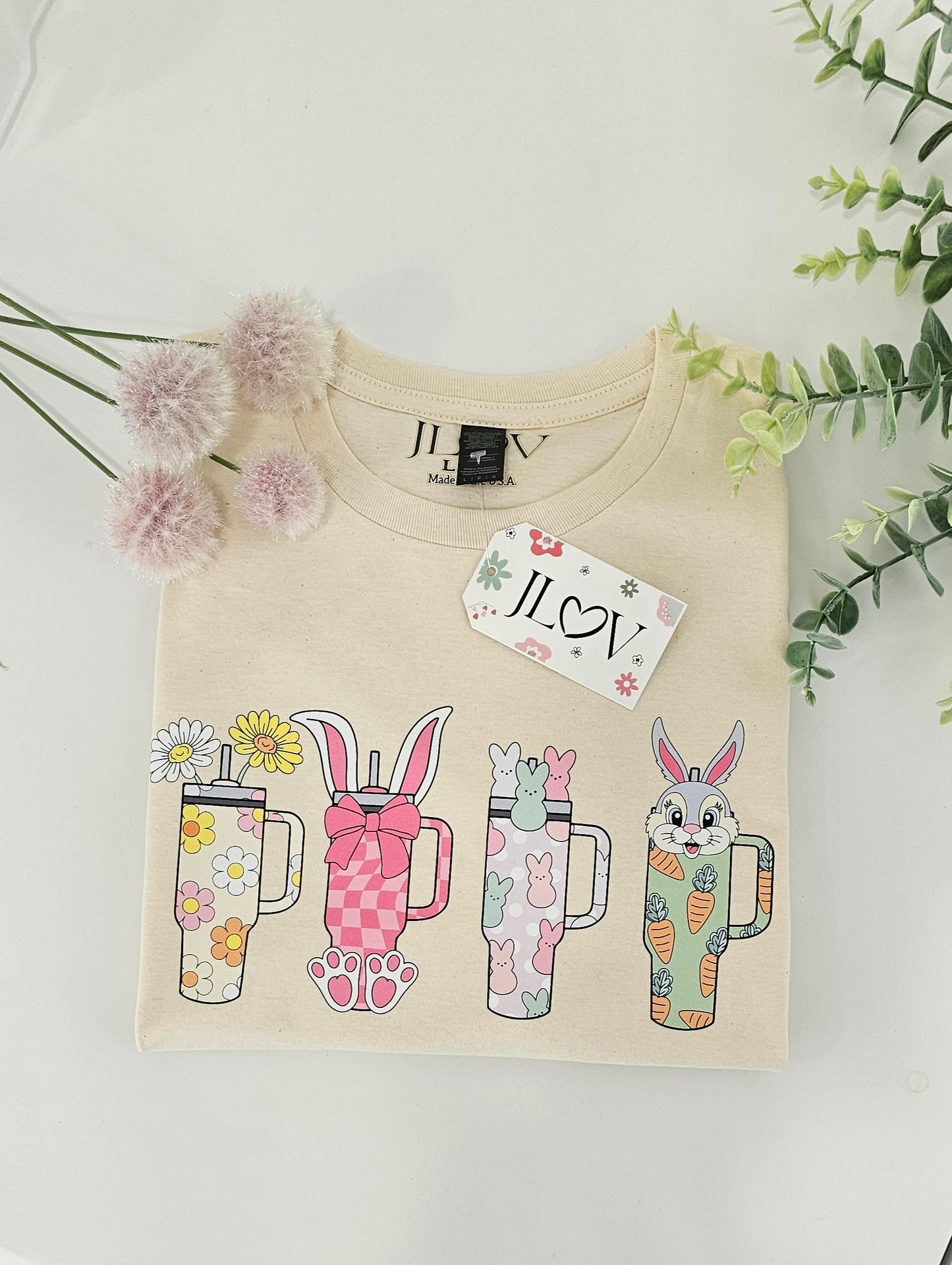 Stanley Bunny T- Shirt / Blusa Bonita de Pascua