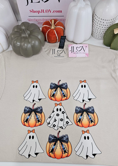Fantasma Y Calabaza Coquette T-Shirt