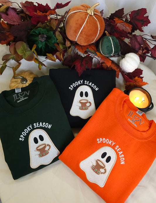 Spooky Ghost / Sudadera Borda