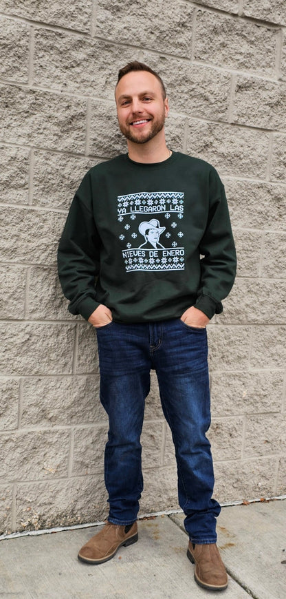 Sudadera YA LLEGARON LAS NIEVES DE ENERO
