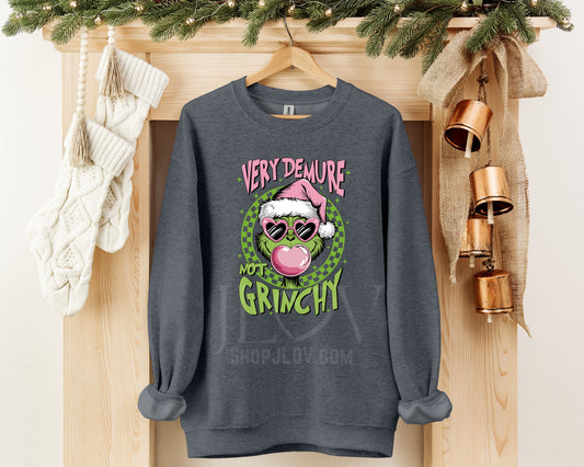 Very Demure Not Grinchy Sweater
