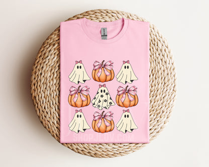 Fantasma Y Calabaza Coquette T-Shirt