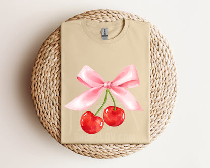 Moño Cherry T-Shirt 🍒
