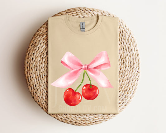Moño Cherry T-Shirt 🍒