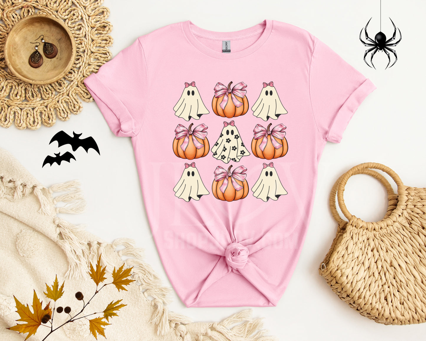 Fantasma Y Calabaza Coquette T-Shirt