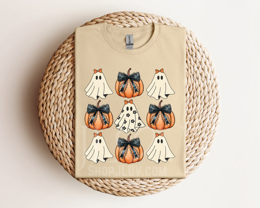 Fantasma Y Calabaza Coquette T-Shirt