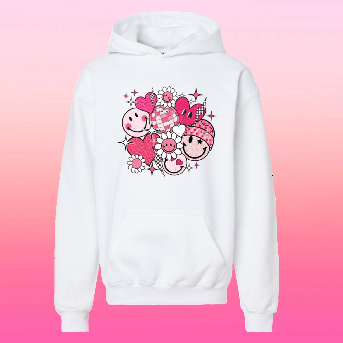 ♡ SMILEY VALENTINES HOODIE ♡