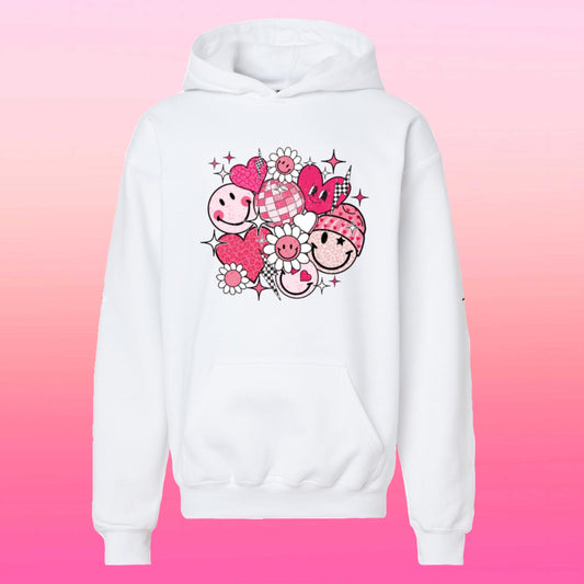 ♡ SMILEY VALENTINES HOODIE ♡
