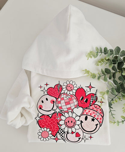 ♡ SMILEY VALENTINES HOODIE ♡